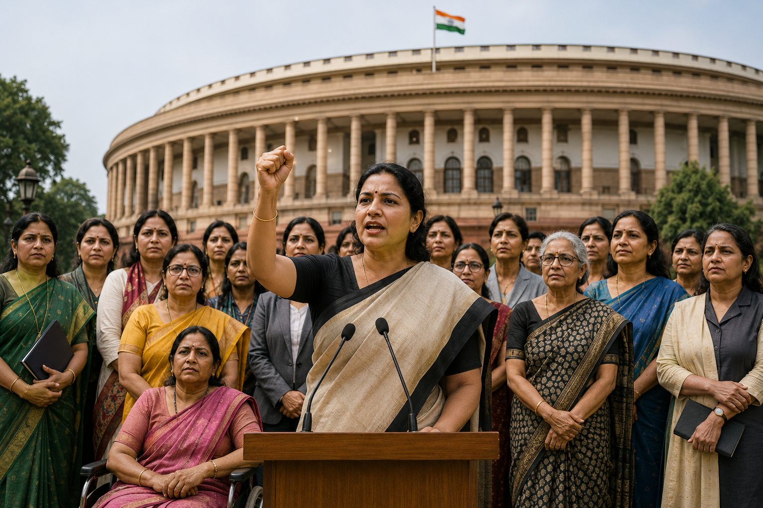 Women's political participation in India has progressed from initial symbolic representation to an institutionalized and decisive leadership