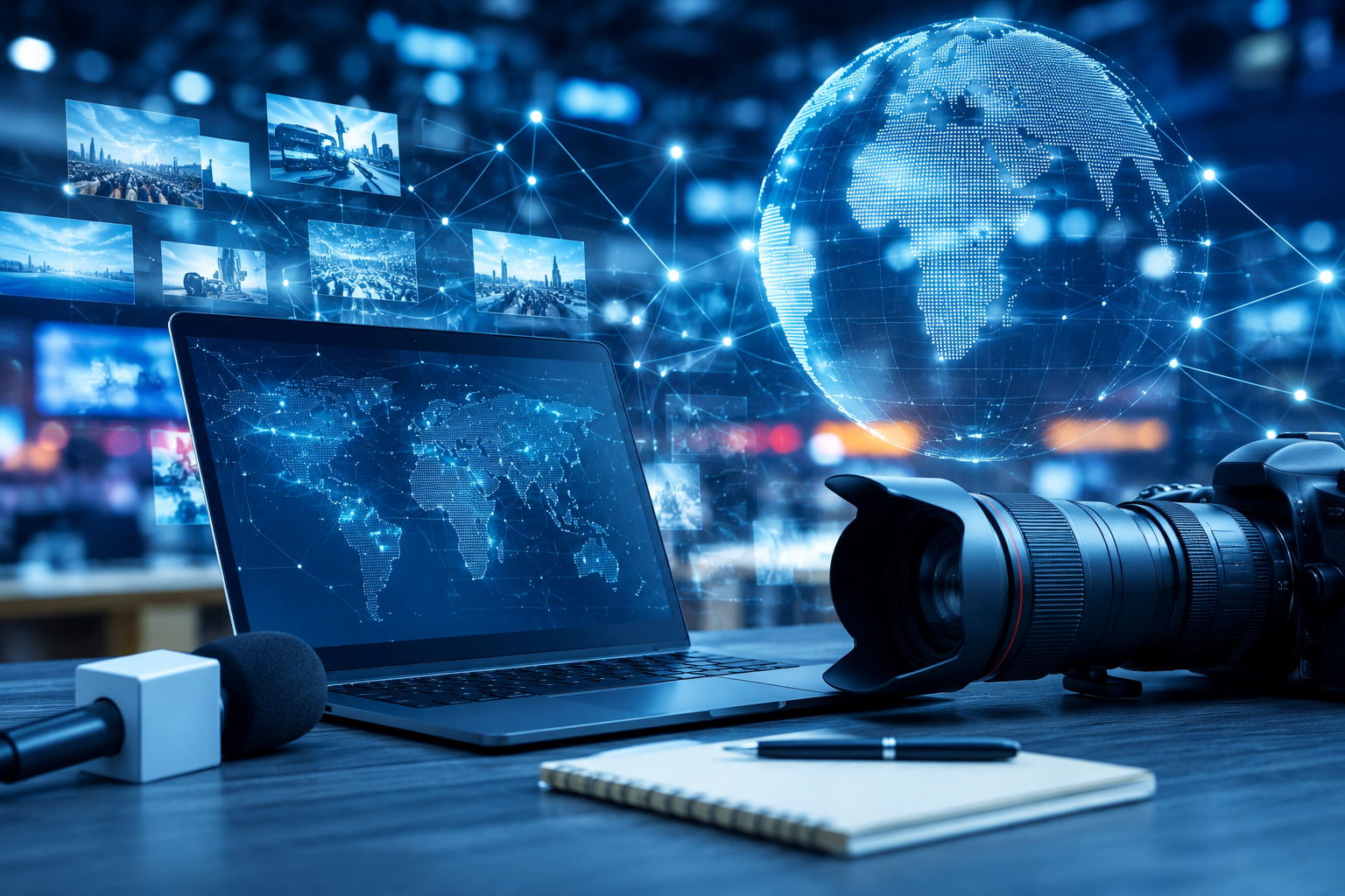 detailed analytical article on the ethics, credibility and challenges of digital journalism age Artificial Intelligence